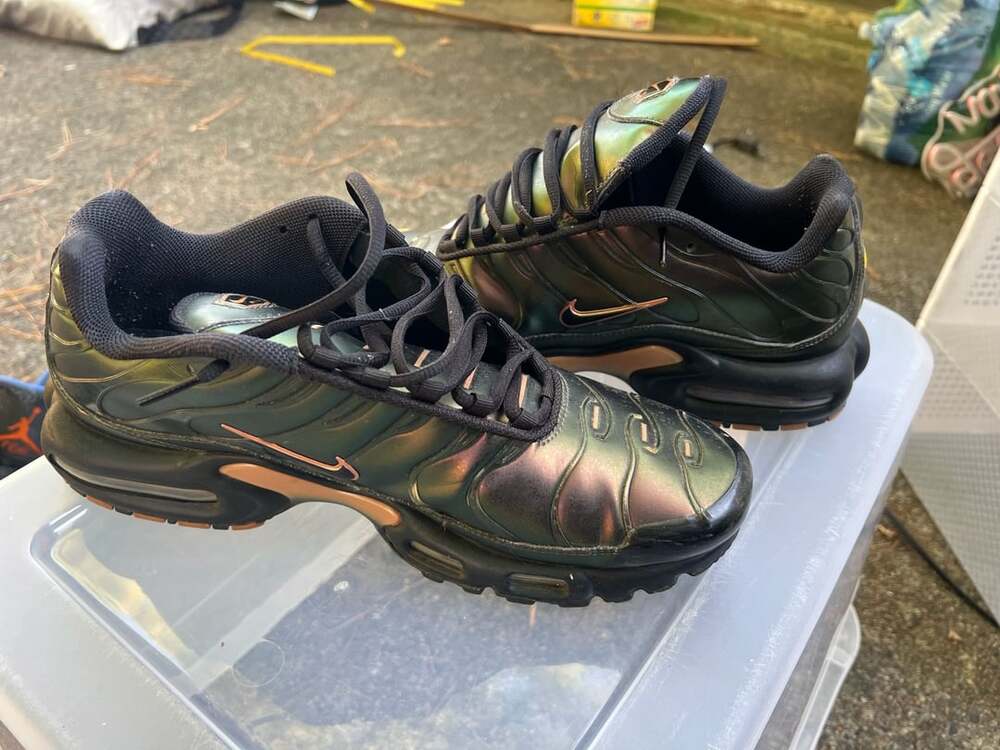 Nike Air Max Plus Size 10.5 Scarab Metallic Copper